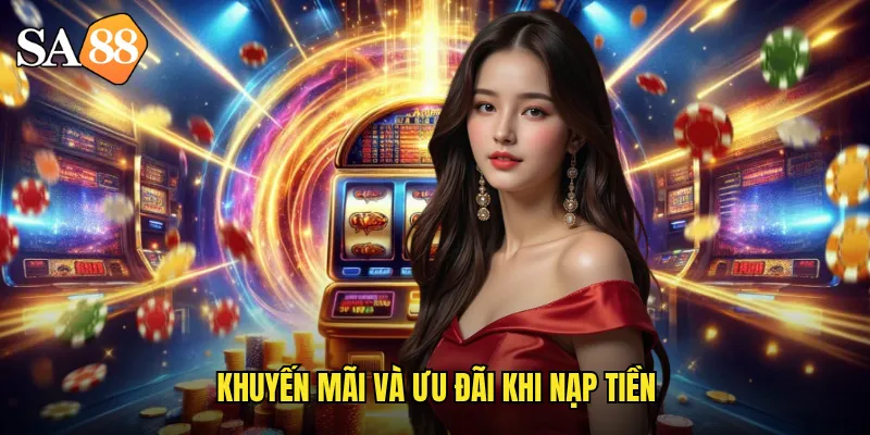 Khuyến mãi và ưu đãi khi nạp tiền