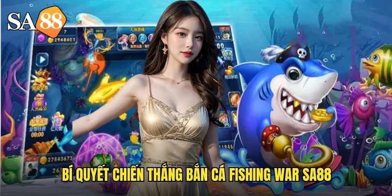 Bí quyết chiến thắng bắn cá fishing war sa88